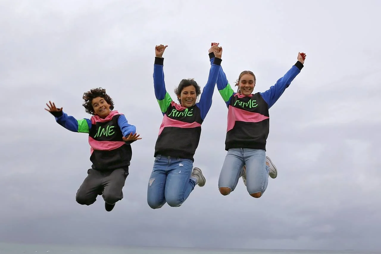 CUSTOM KNIT HOODIES FOR AIME