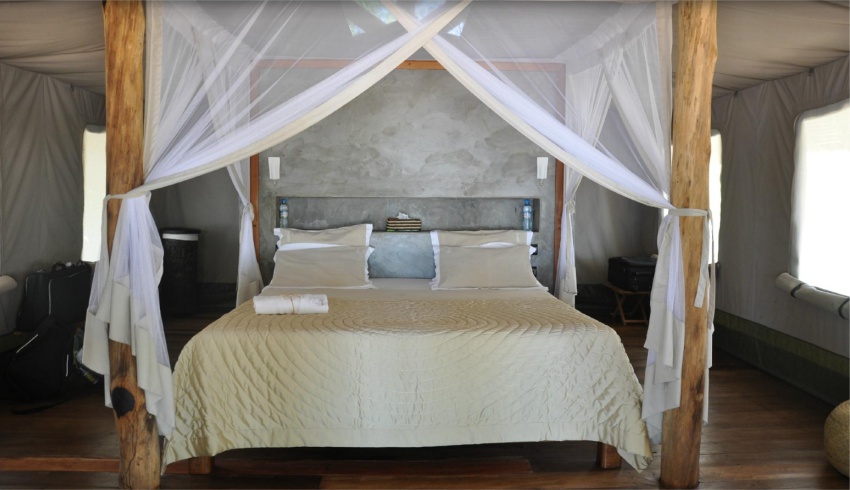 Stunning Bed at Eden Lodge Nosy Be