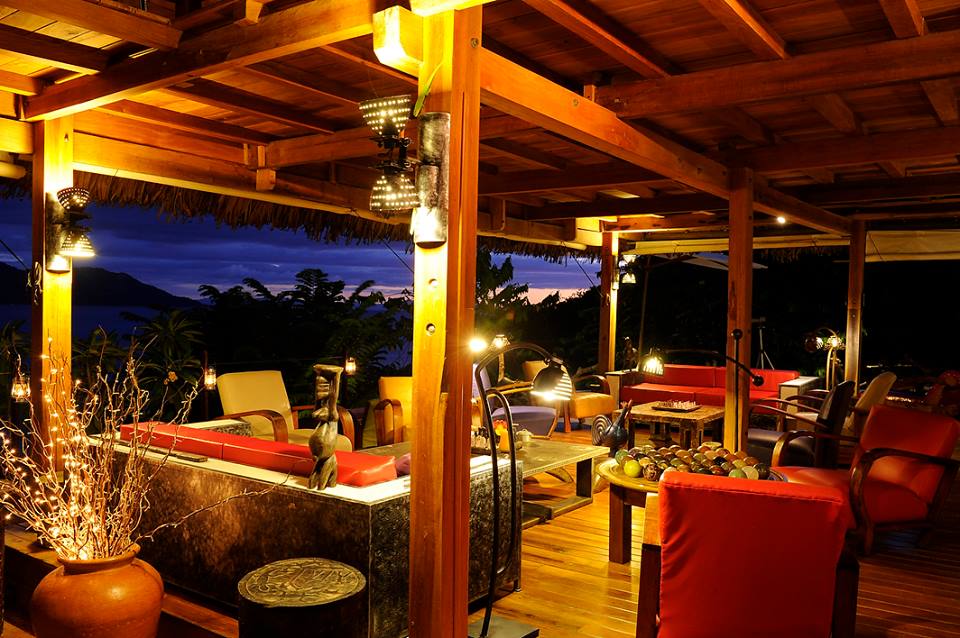 Dining area at Tsara Komba Lodge, Nosy Ambariovato