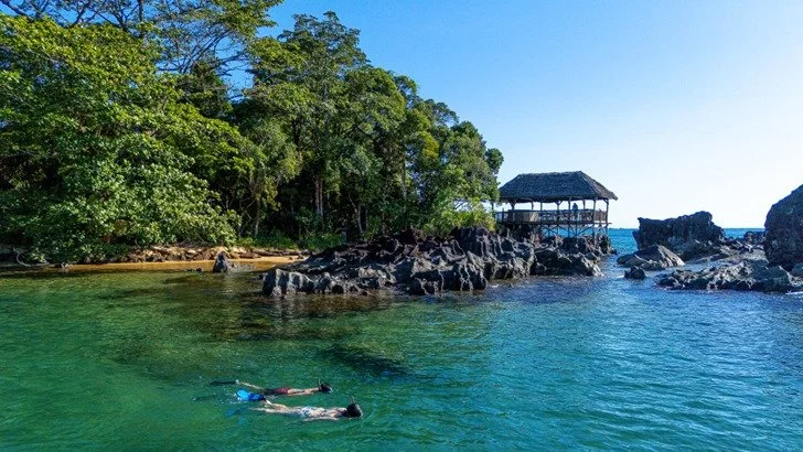 Masoala rainforest and coastline