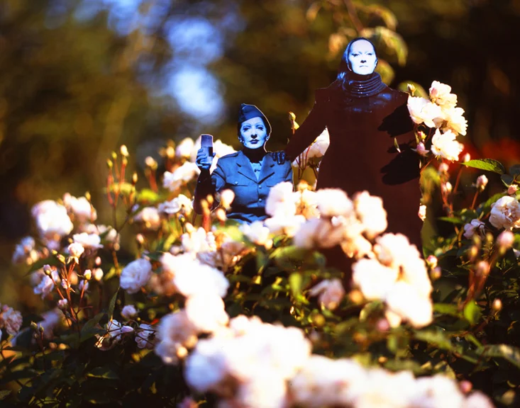 MARINA ABRAMOVIC AND ANTONY IN MANCHESTER REPHOTOGRAPHED IN GIVERNY 2012