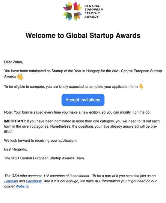 Faq Global Startup Awards