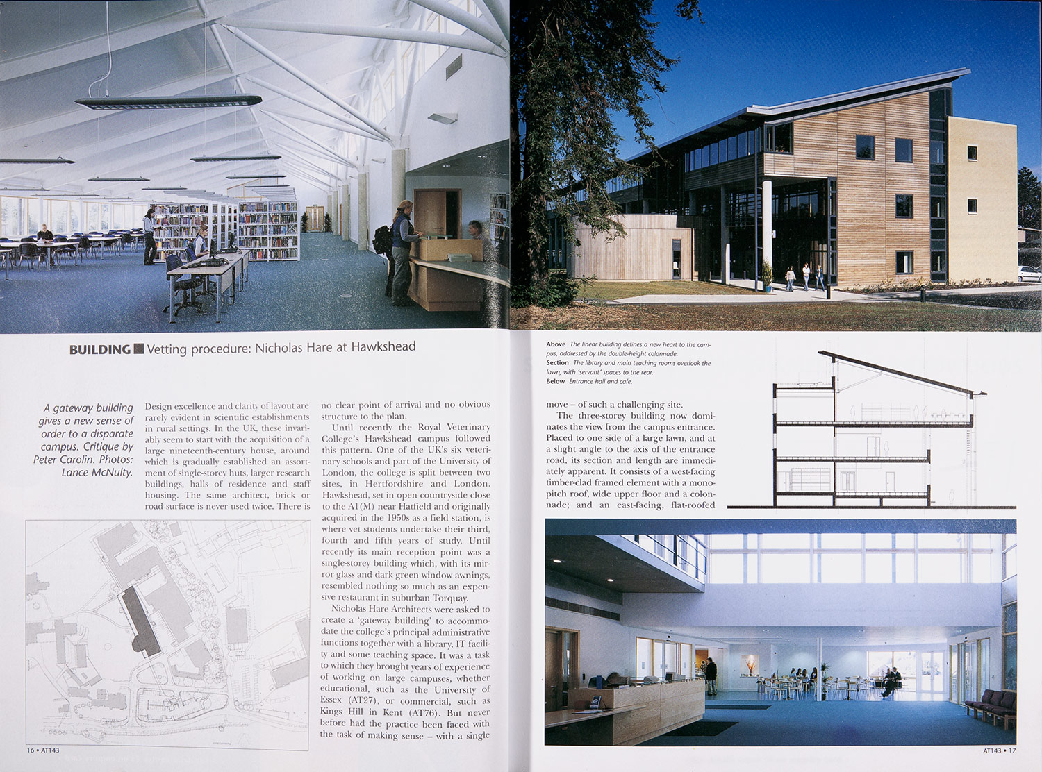 Architecture Today - The Royal Veterinary College
