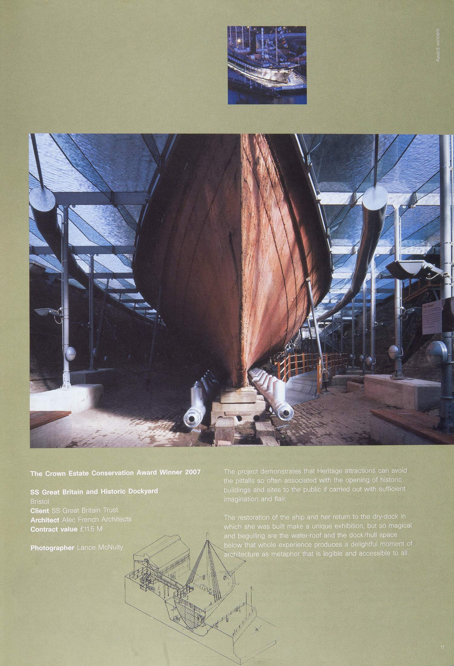 RIBA Conservation Sector Review - ss Great Britain Museum