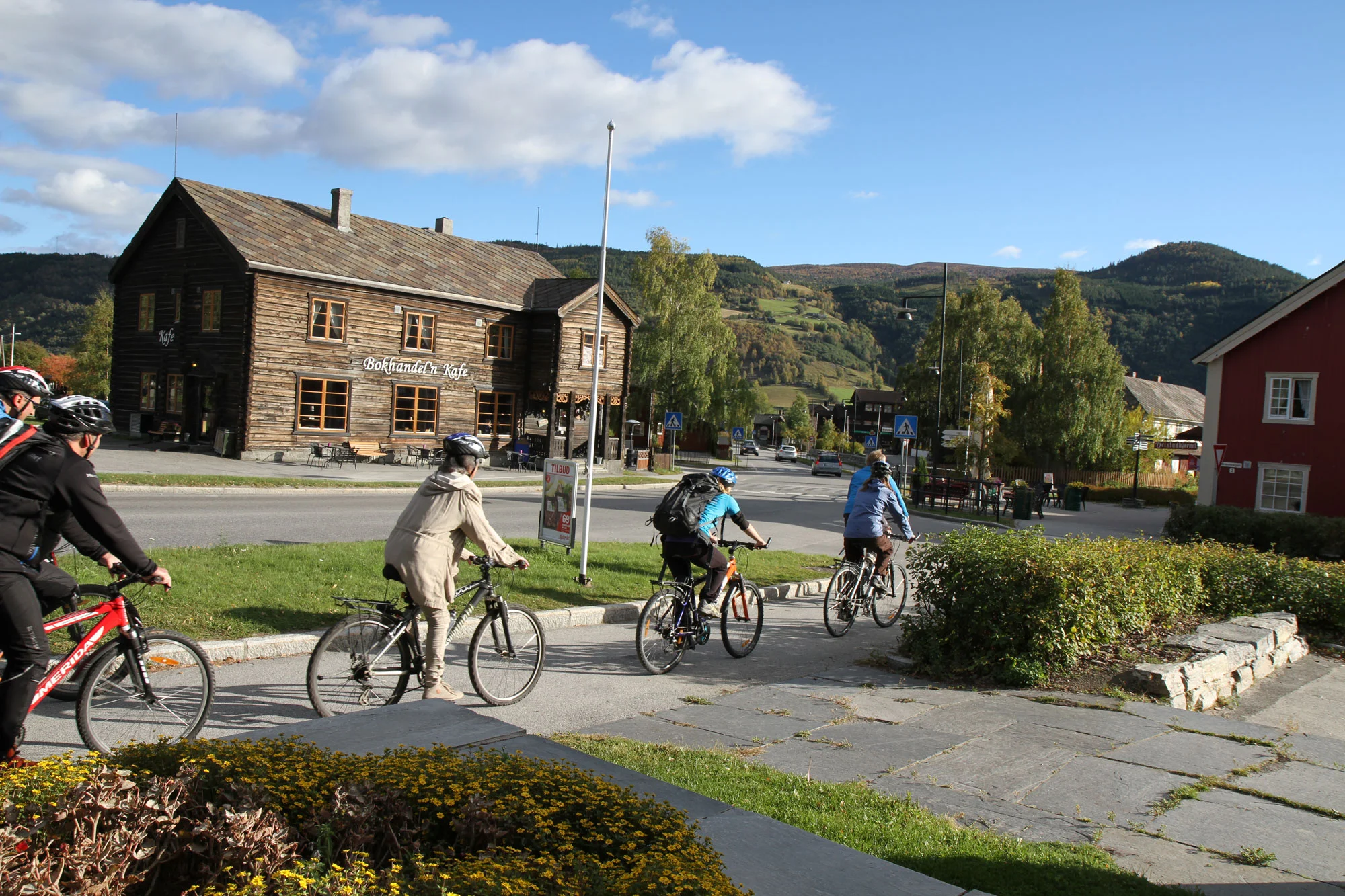 Vågåmo sentrum. Foto: Roar Strand