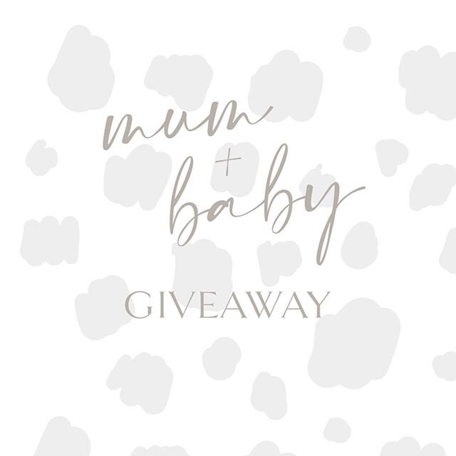 THE MUM AND BABY GIVEAWAY💫💕💫 I&rsquo;ve teamed up with 8 other delicious brands this week to give you a chance to win a selection of 
wonderful prizes from us all ❤️
-
TO ENTER:
1. Follow all the brands listed below (I&rsquo;ve also tagged them i