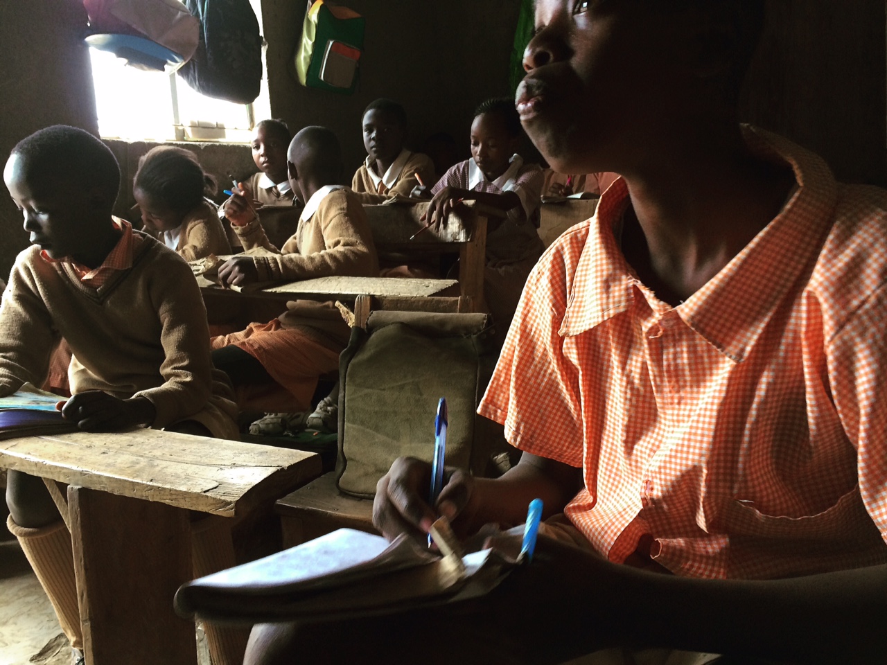 Stephen used to live on the streets of Naivasha, went through the Shelter rehabilitation program, and now is living at home with his grandmother and going to school. You can hear his story at our Dessert Reception on Sept. 20!