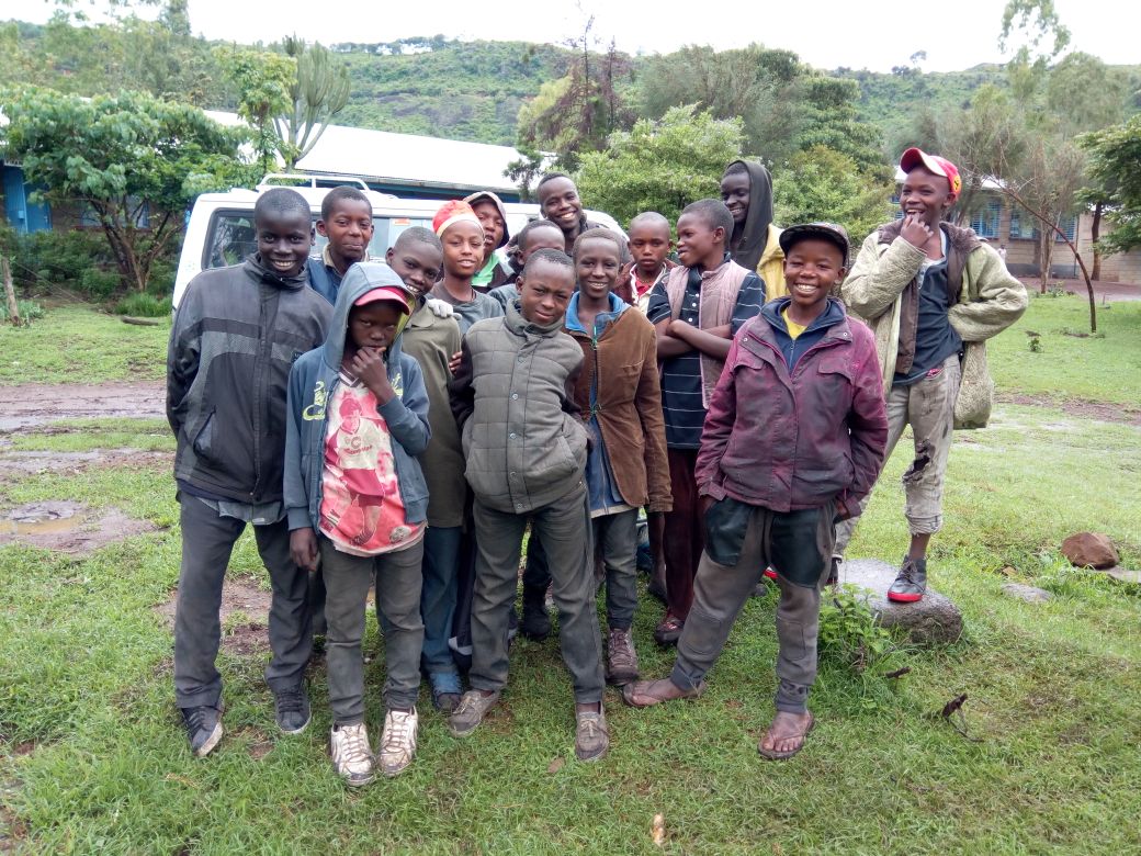 Last month, 20 boys were rescued from the streets of Kenya. 