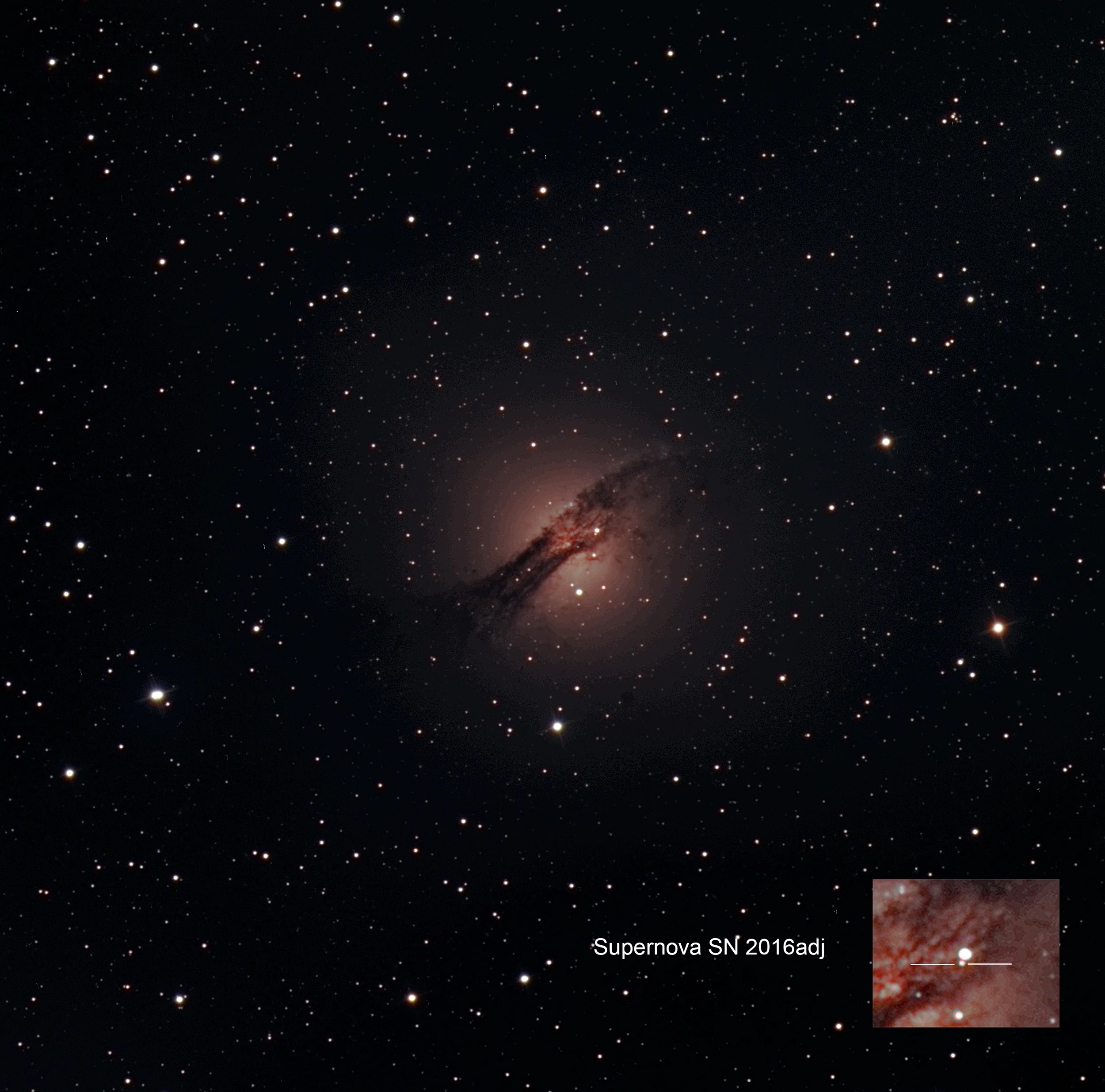 Centaurus A and SN2016adj