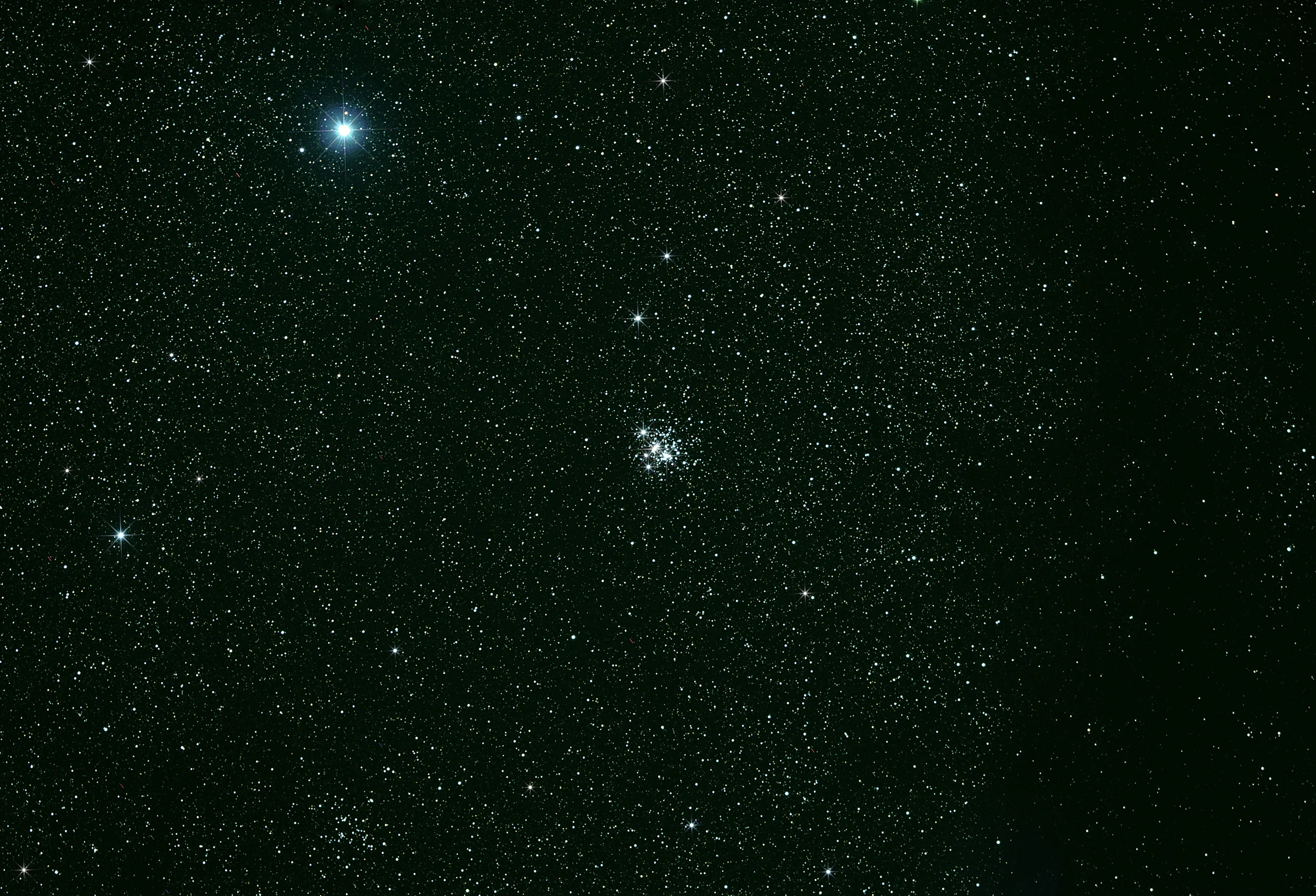 Jewel Box Cluster & The Coal Sack