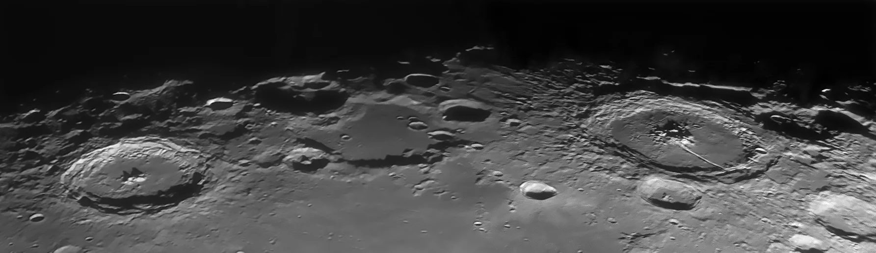 Langrenus, Vendelinus and Petavius