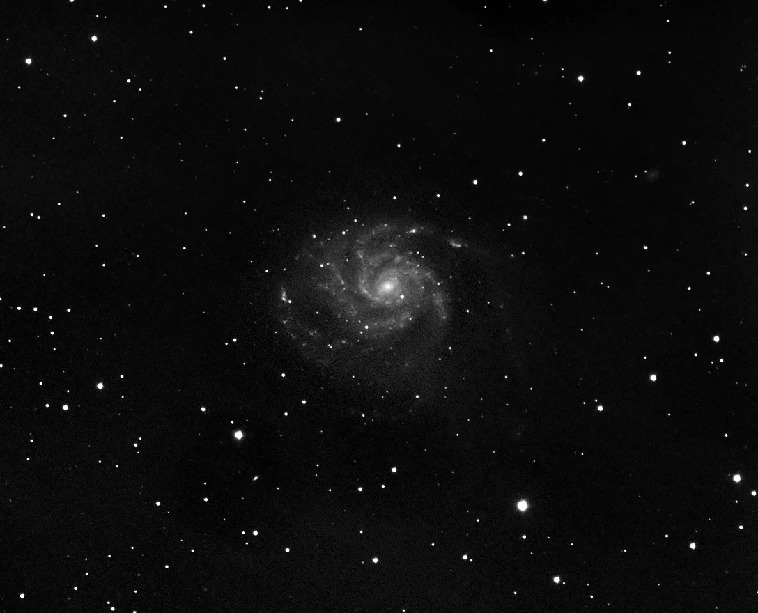 M101 The Pinwheel Galaxy - 31st March 2017
