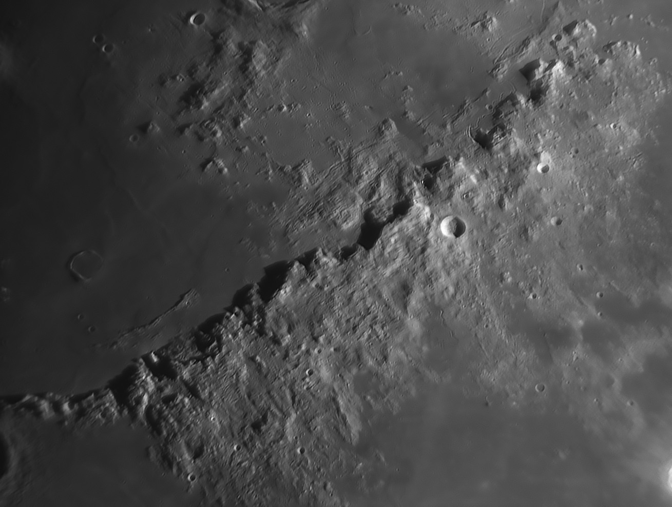 Montes Apenninus, 2nd July 2017