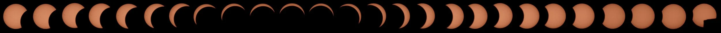 Partial Eclipse, 12th August 2026 - Linear Composite