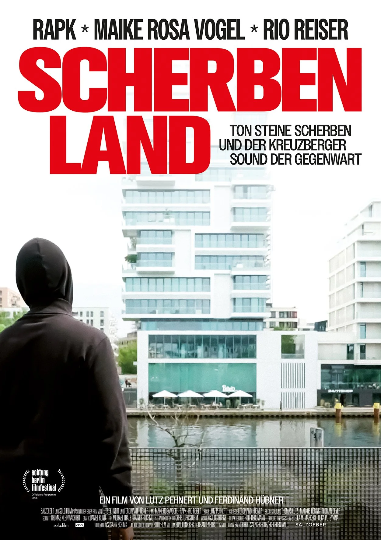      

 
    SCHERBENLAND   ein film von lutz pehnert und ferdinand hübner dokumentation, 100 min     SCHERBENLAND&nbsp;erzählt von einer band, deren erstes album mit der frage begann:&nbsp;„warum geht es mir so dreckig?“– und von einer stadt, die du