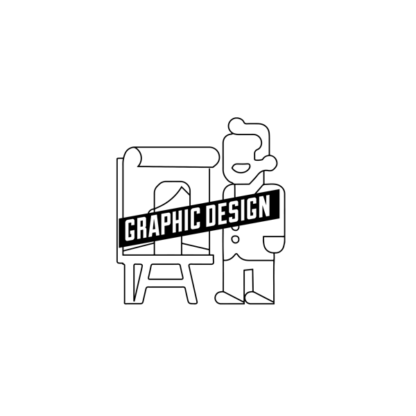 Produire pour vous tout type d’illustrations en faisant notamment appel à des designers hors pairs. Création d’icons, de cartes de visites, courrier, création de packaging. #lineart #flat-design #imoji