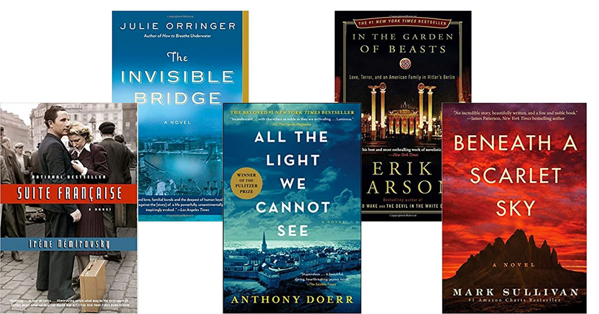 Best Historical fiction about WW II and the years leading up to it.