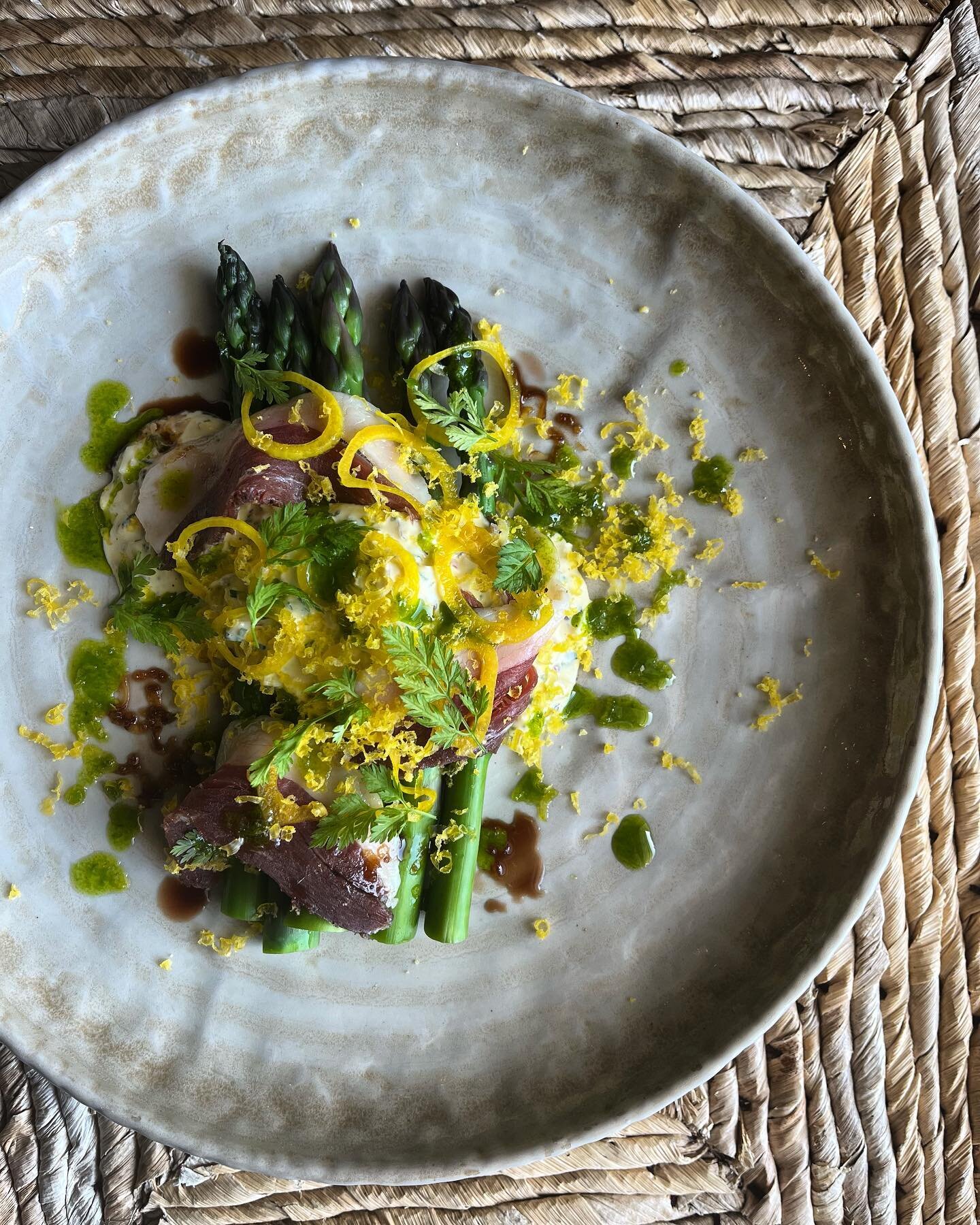 Spring is here friends! Starting tonight we will have lots of fresh changes to the menu in the coming days&hellip;First crop of Fifer Orchard&rsquo;s Asparagus, Brittingham Farm&rsquo;s Duck Egg Gribiche, House Cured Duck Prosciutto, Pickled Shallots