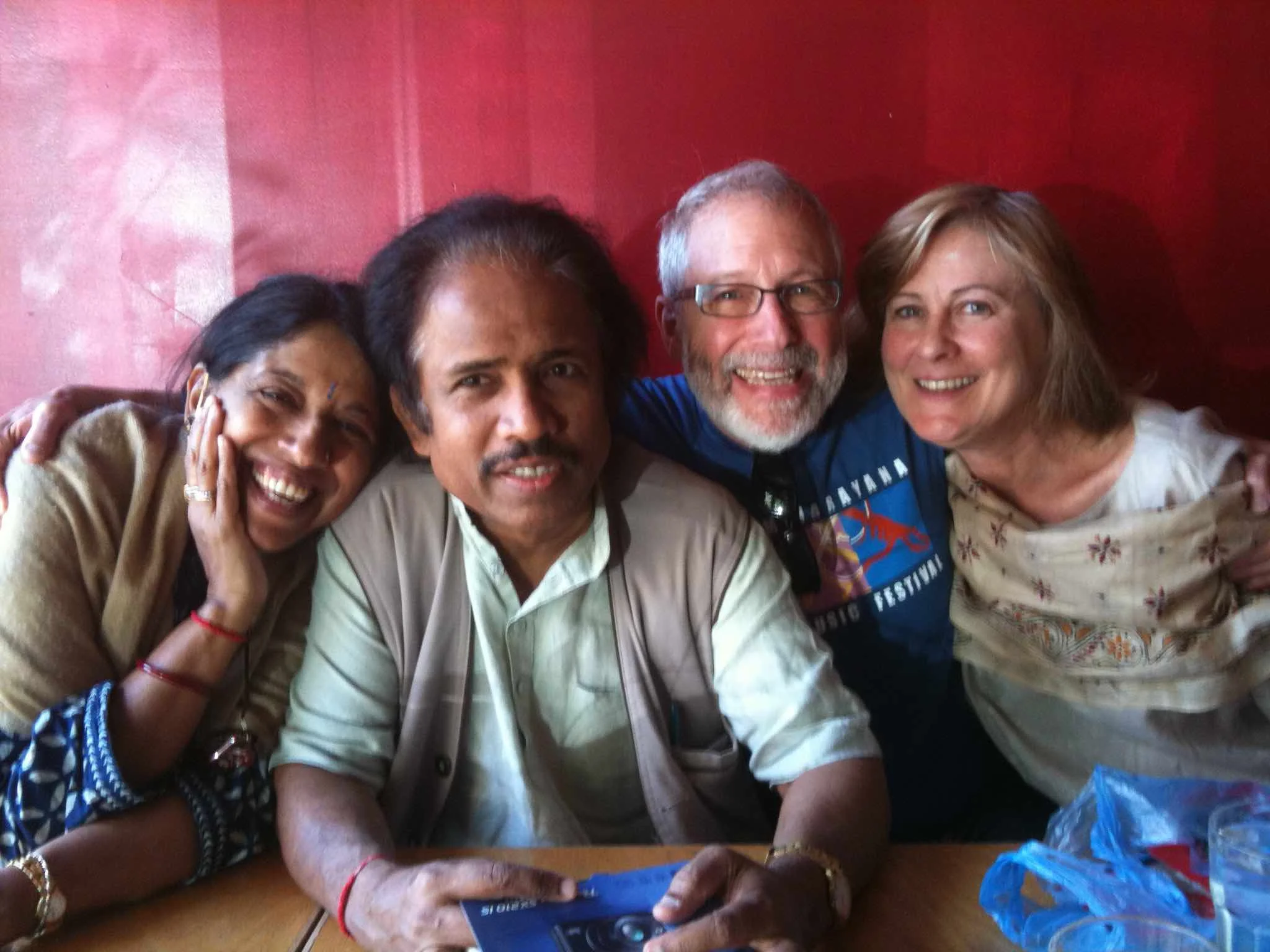 Kavita Krishnamurti, Dr. L. Subramaniam, Me and Holly