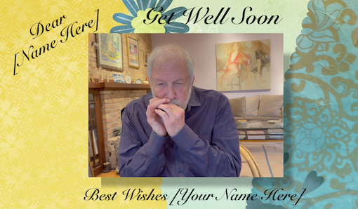 A Sicko Get Well Card personalized from Corky