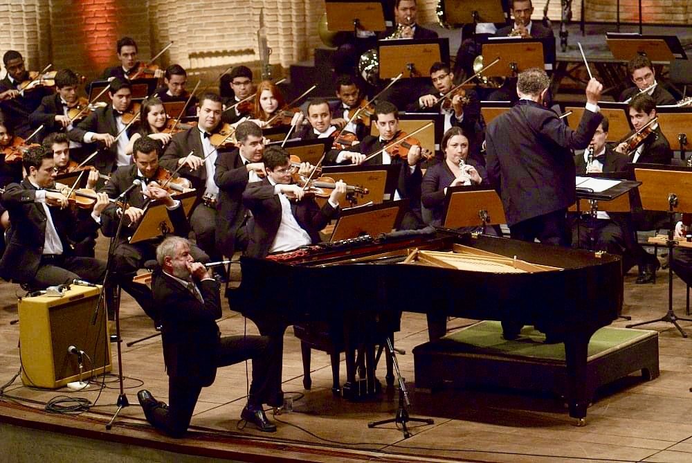 Brazil concert with symphony in São Paulo 