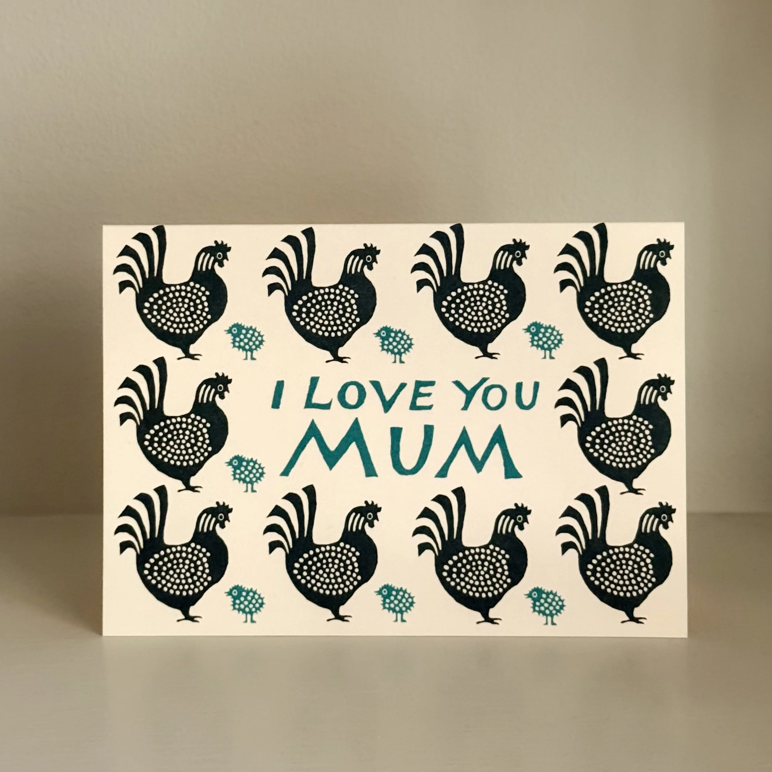 I Love You Mum Card