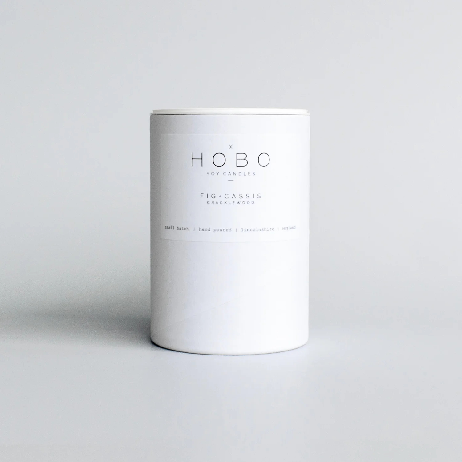 Hobo Soy Candles Fig Cassis Scented Candle Cardboard Tube