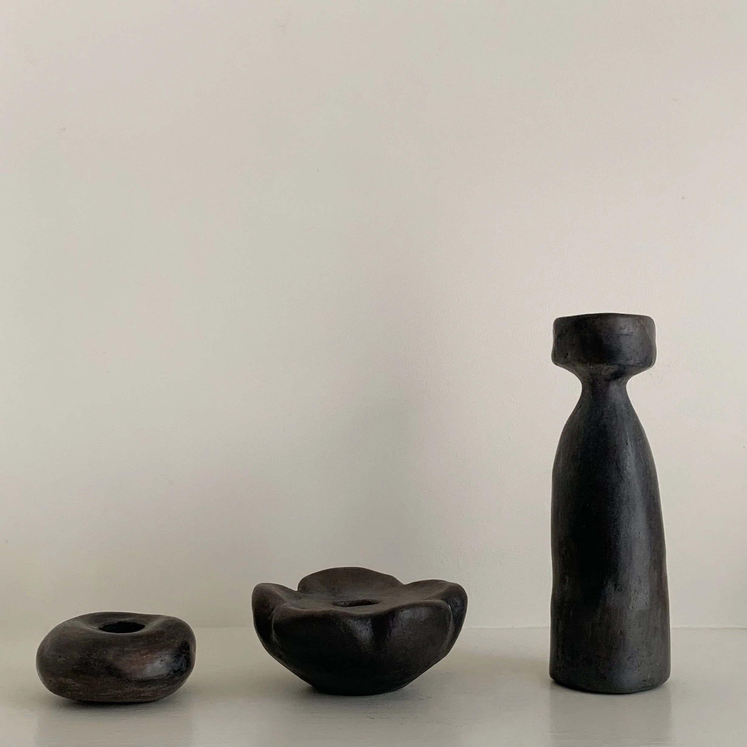 Handmade Ceramic Candle Holders
