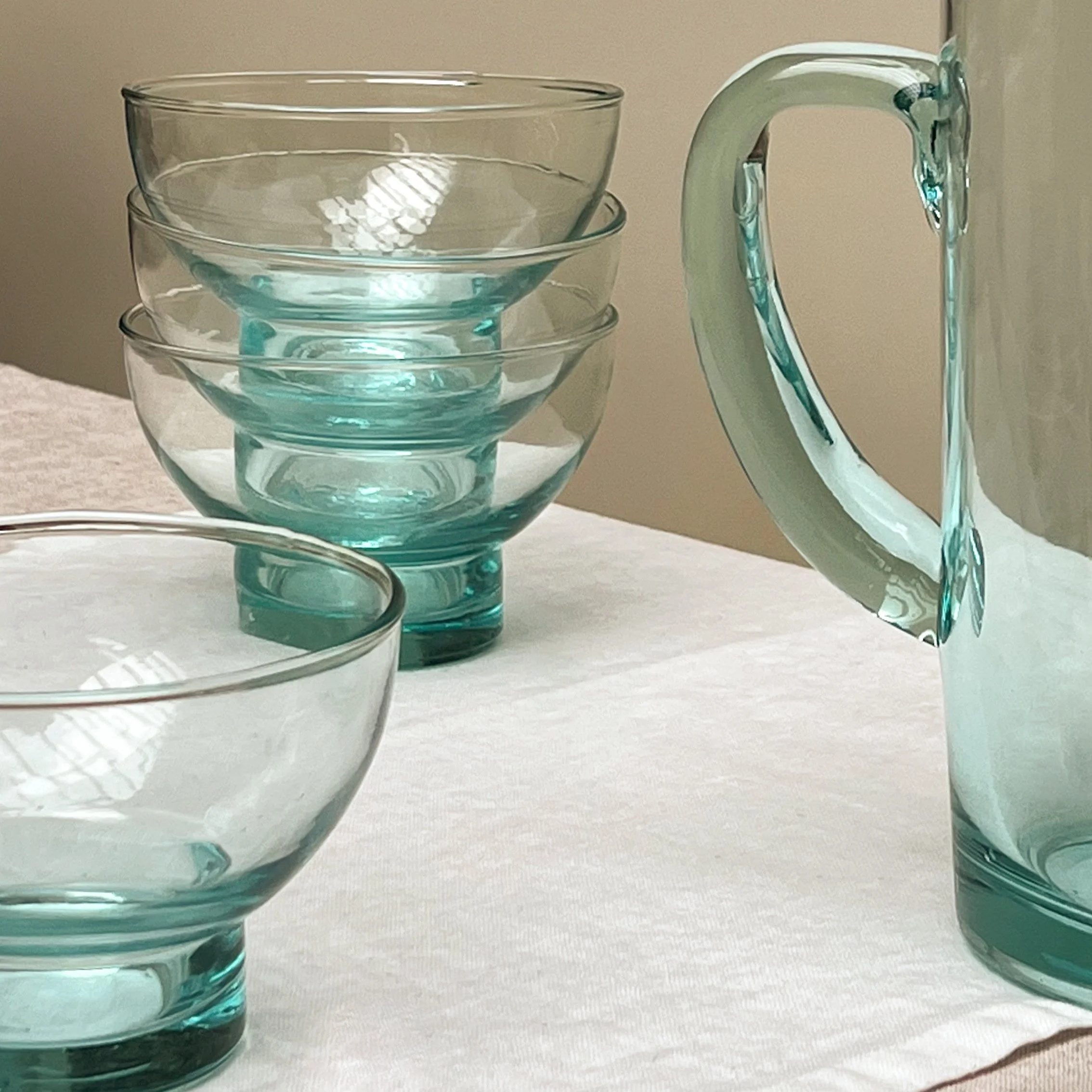 Recycled Glassware