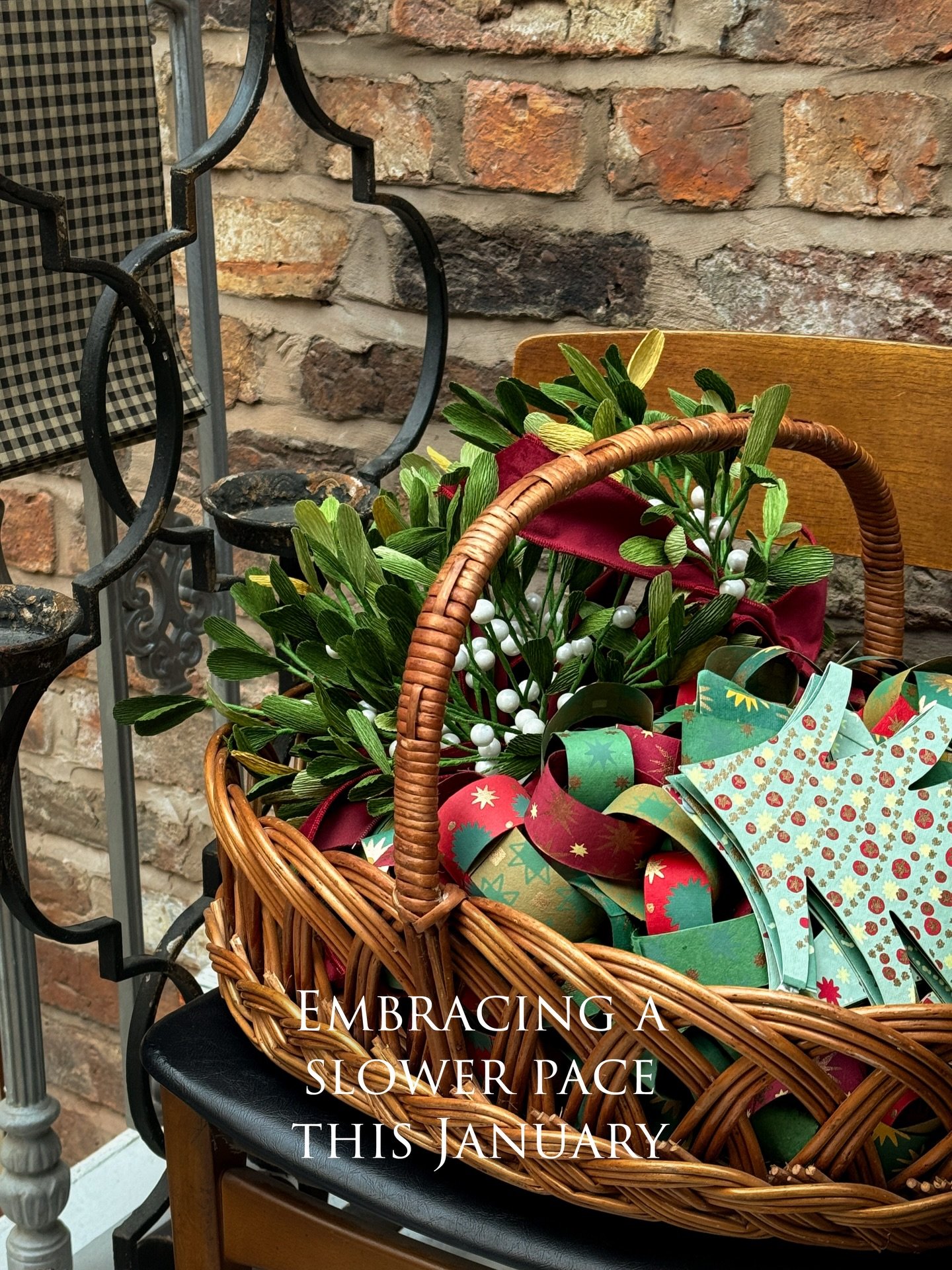 Embracing the slower pace of January. More time outside, more time for making, and allowing new ideas to slowly surface 💭