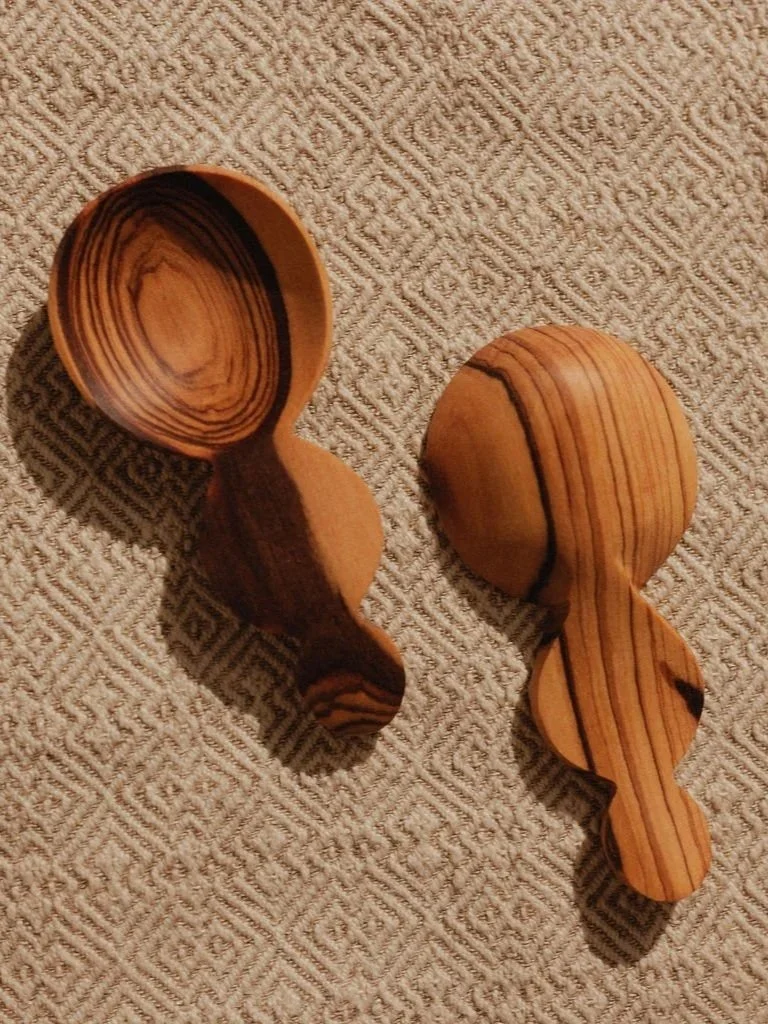 Handmade Wooden Coffee Scoop Spoon
