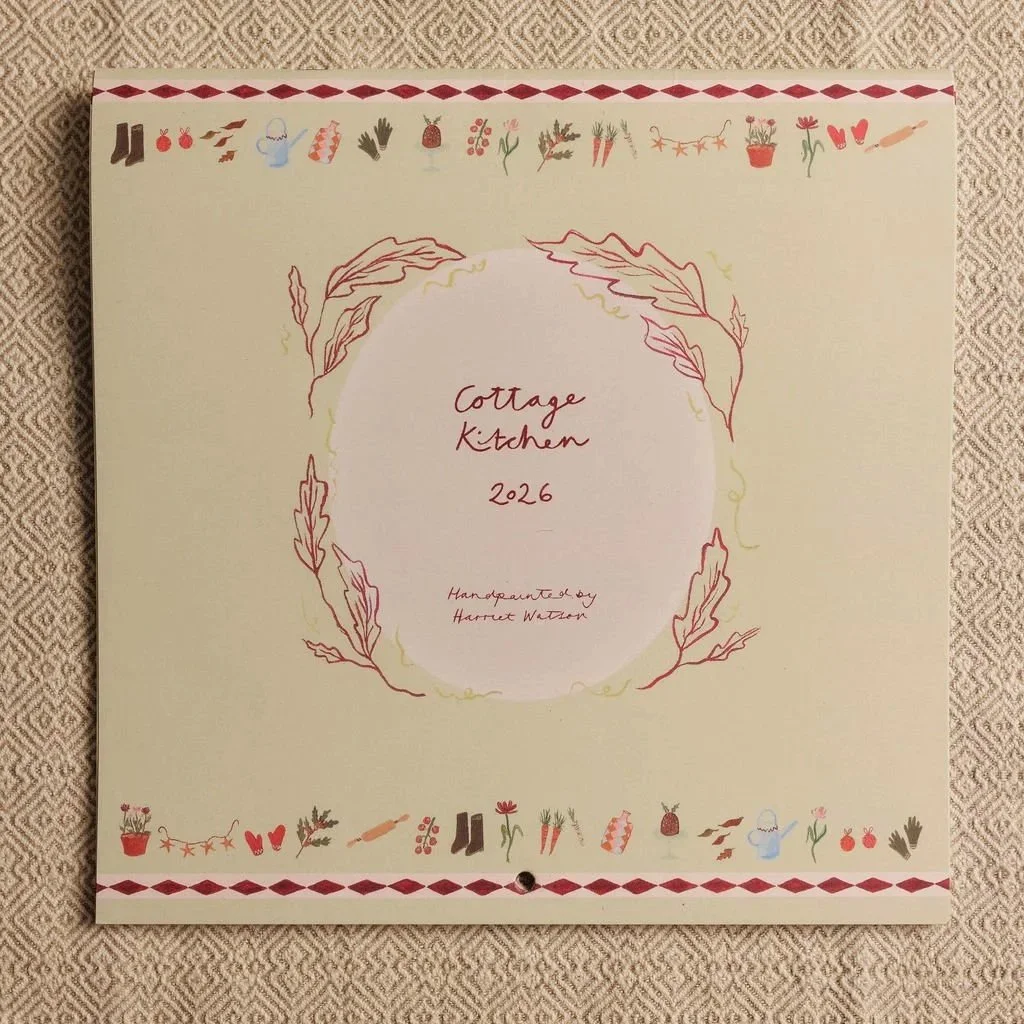 Cottage Kitchen Calendar 2026 Harriet Watson