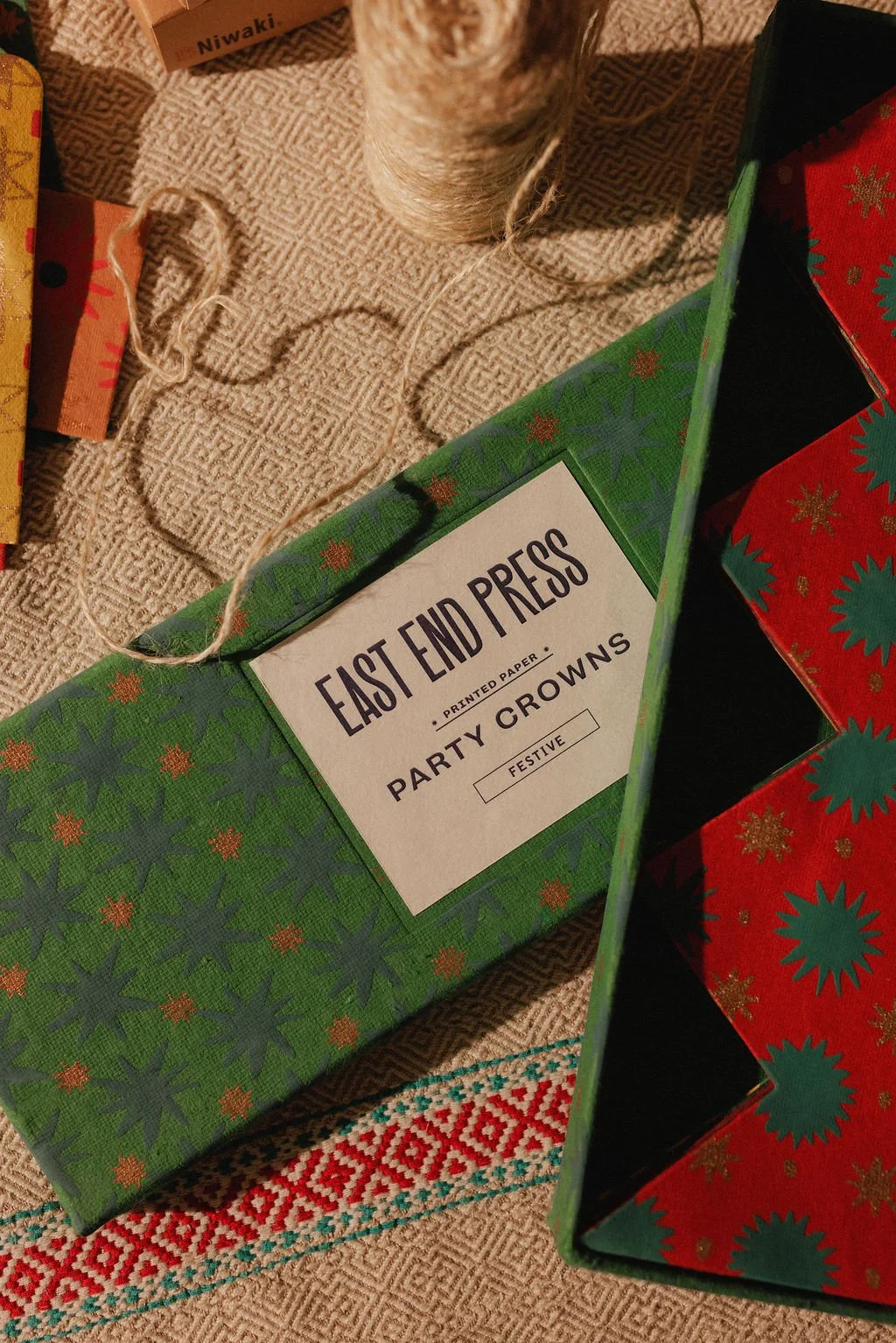 East End Press Festive Paper Party Crowns