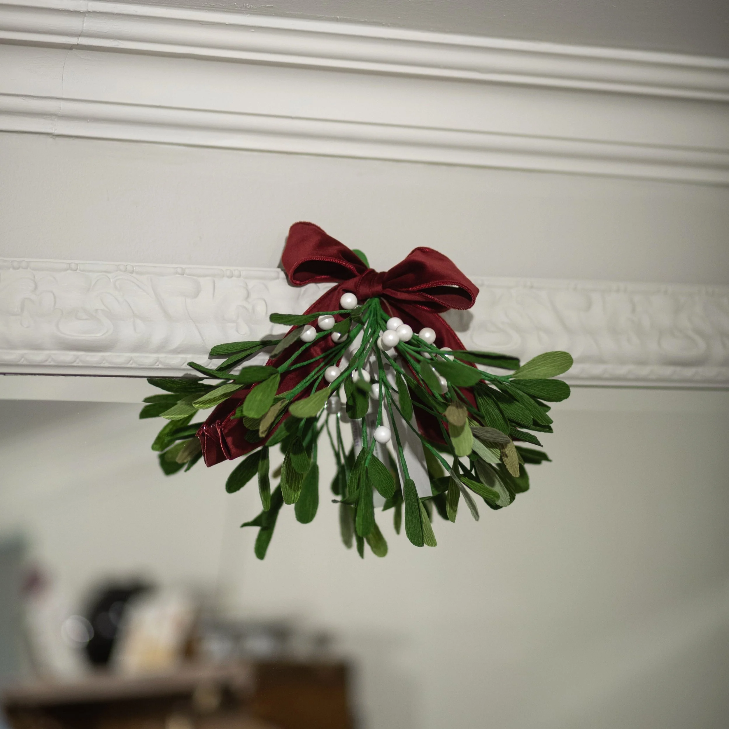 Handmade Paper Mistletoe Blooms by Beam