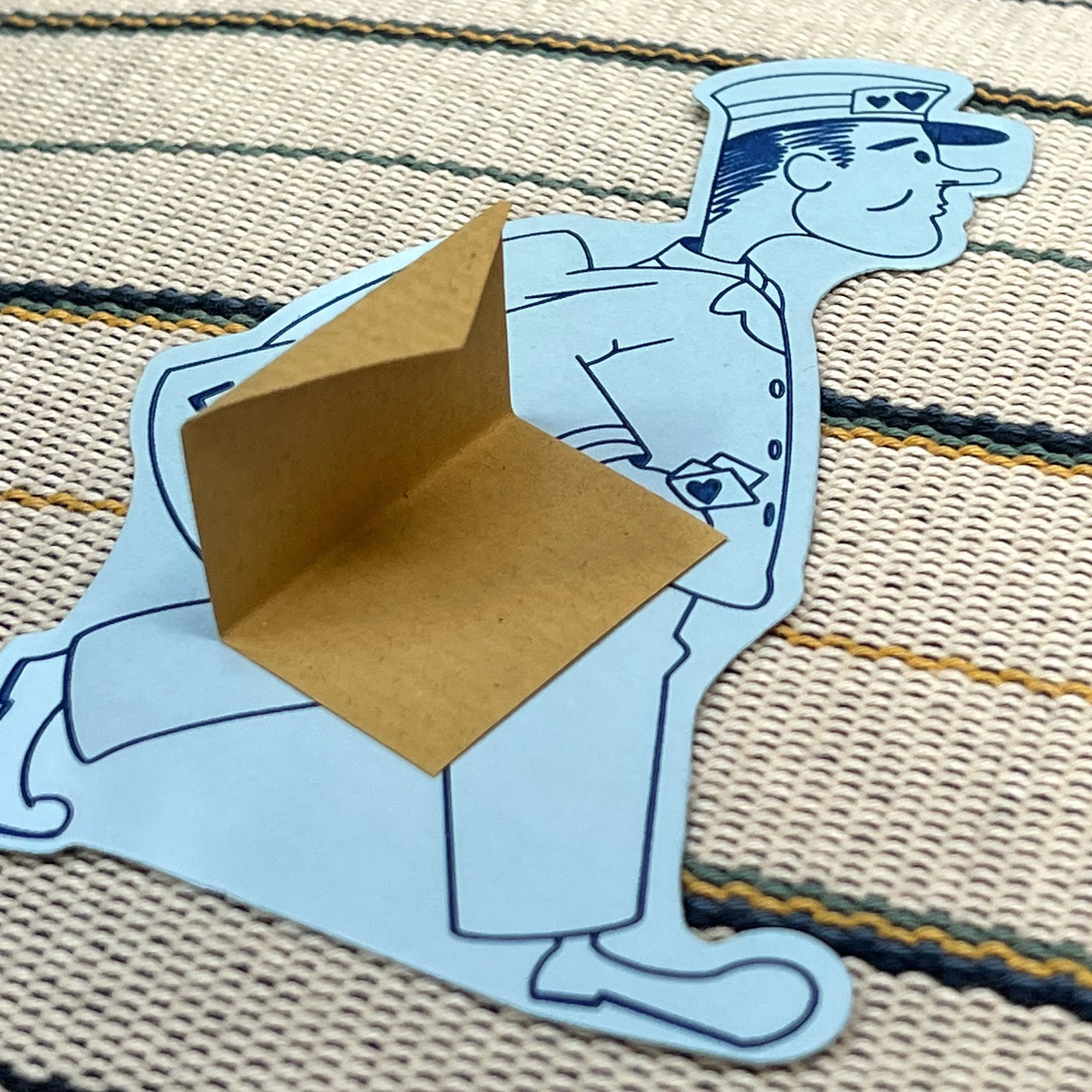 Gerald The Postman Card