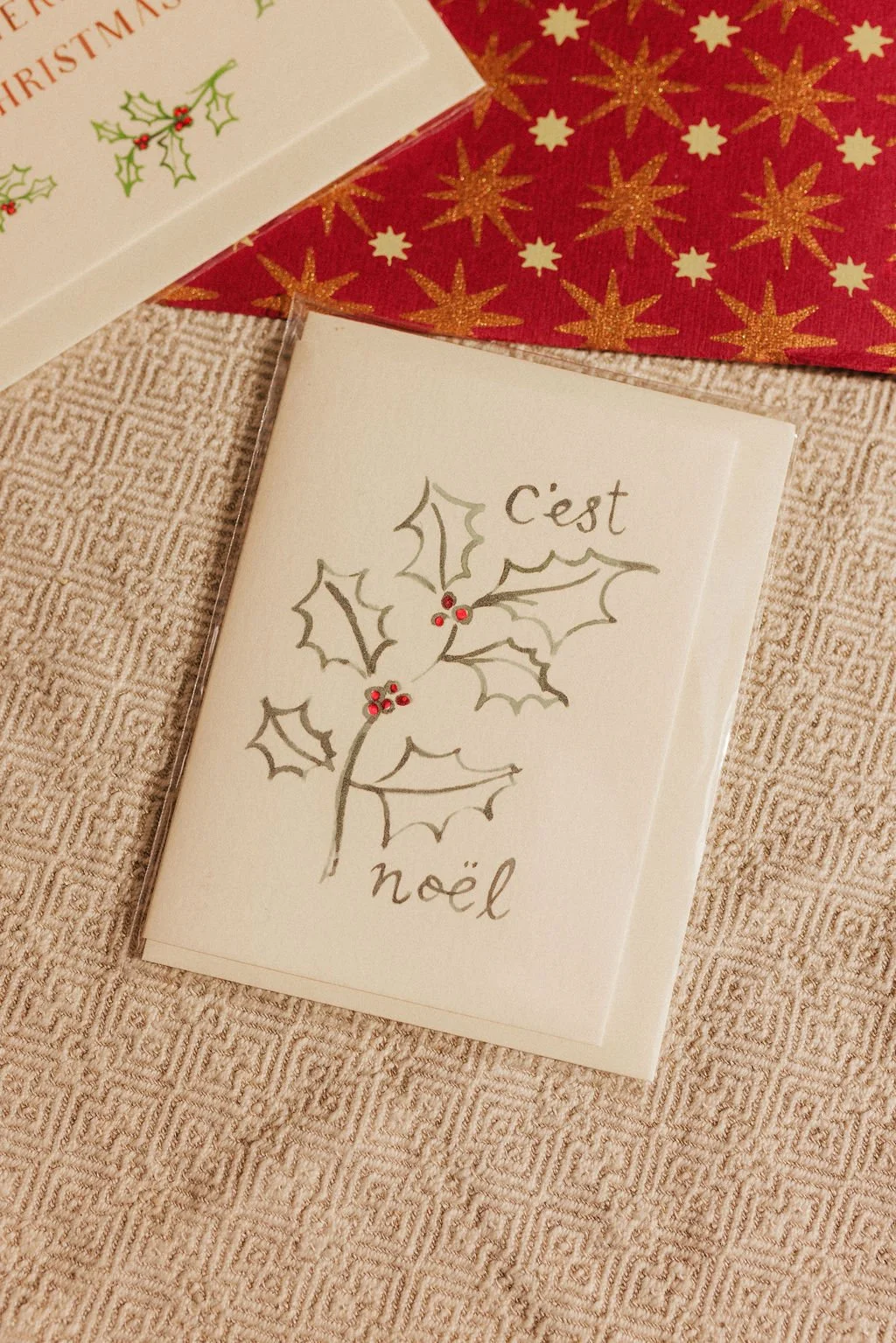 C'est Noel Christmas Card