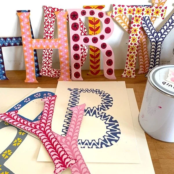 Cambridge Imprint Birthday Wall Banner