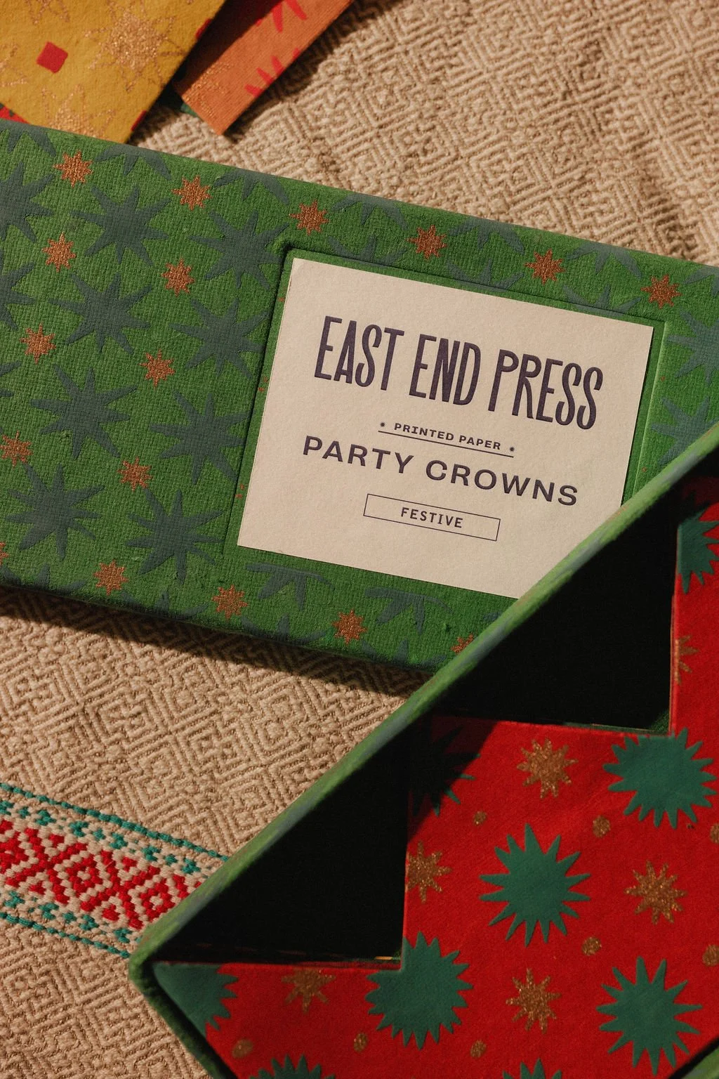 East End Press Festive Paper Party Crowns