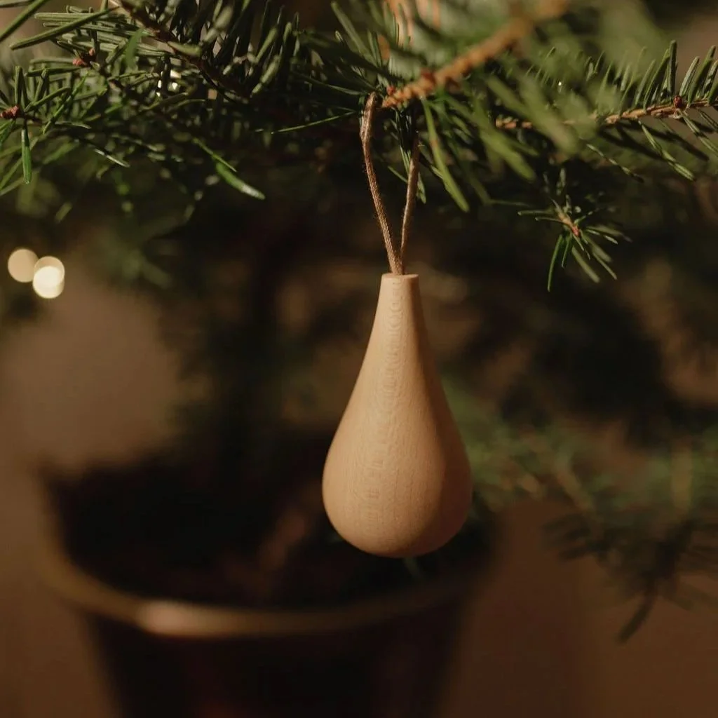 Selwyn House Hand Turned Wooden Baubles