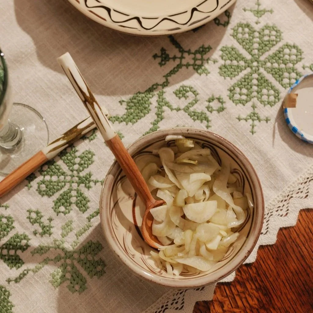 Hand-Carved Olive Wood Spoon