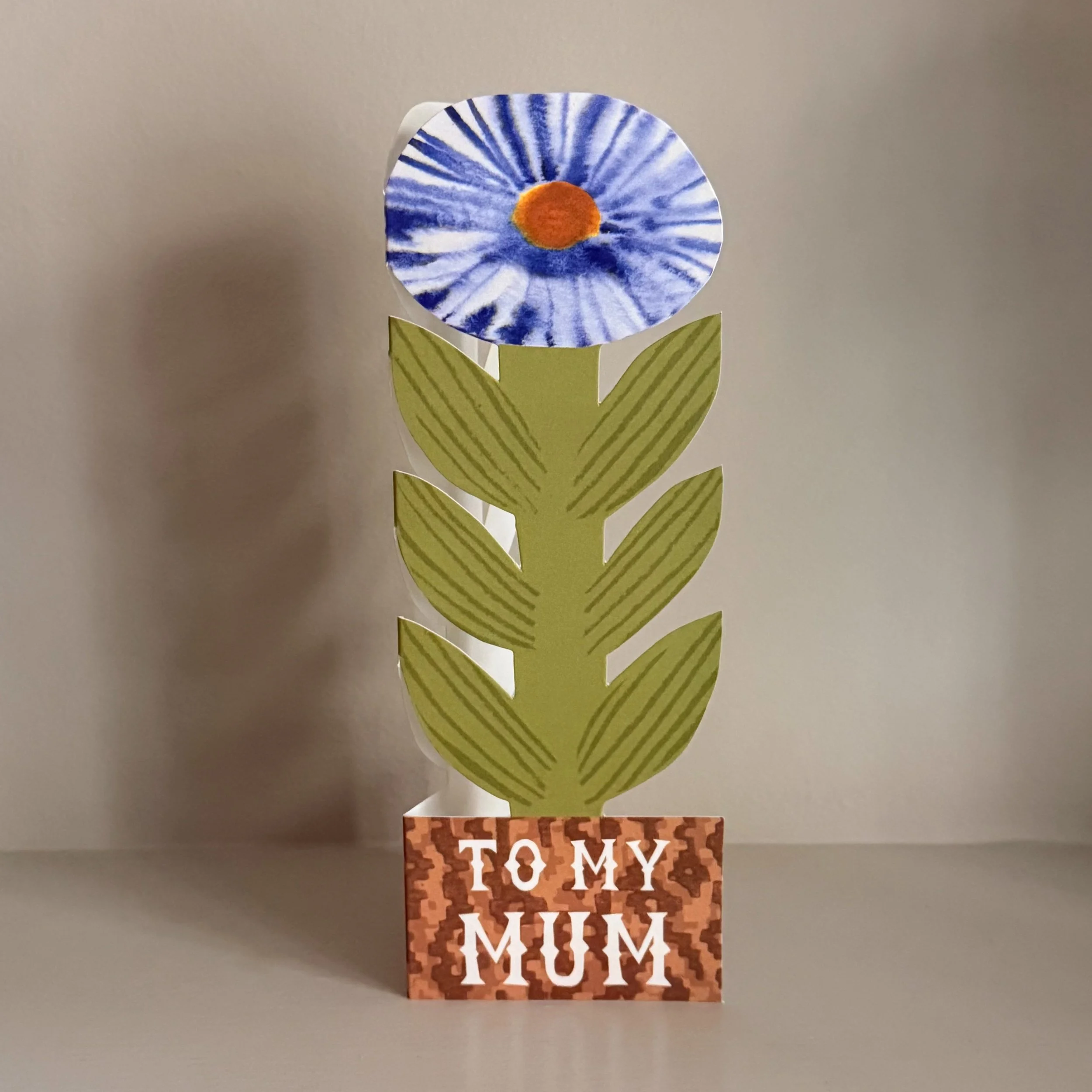 Mum Mothers Day Flower Card Hadley