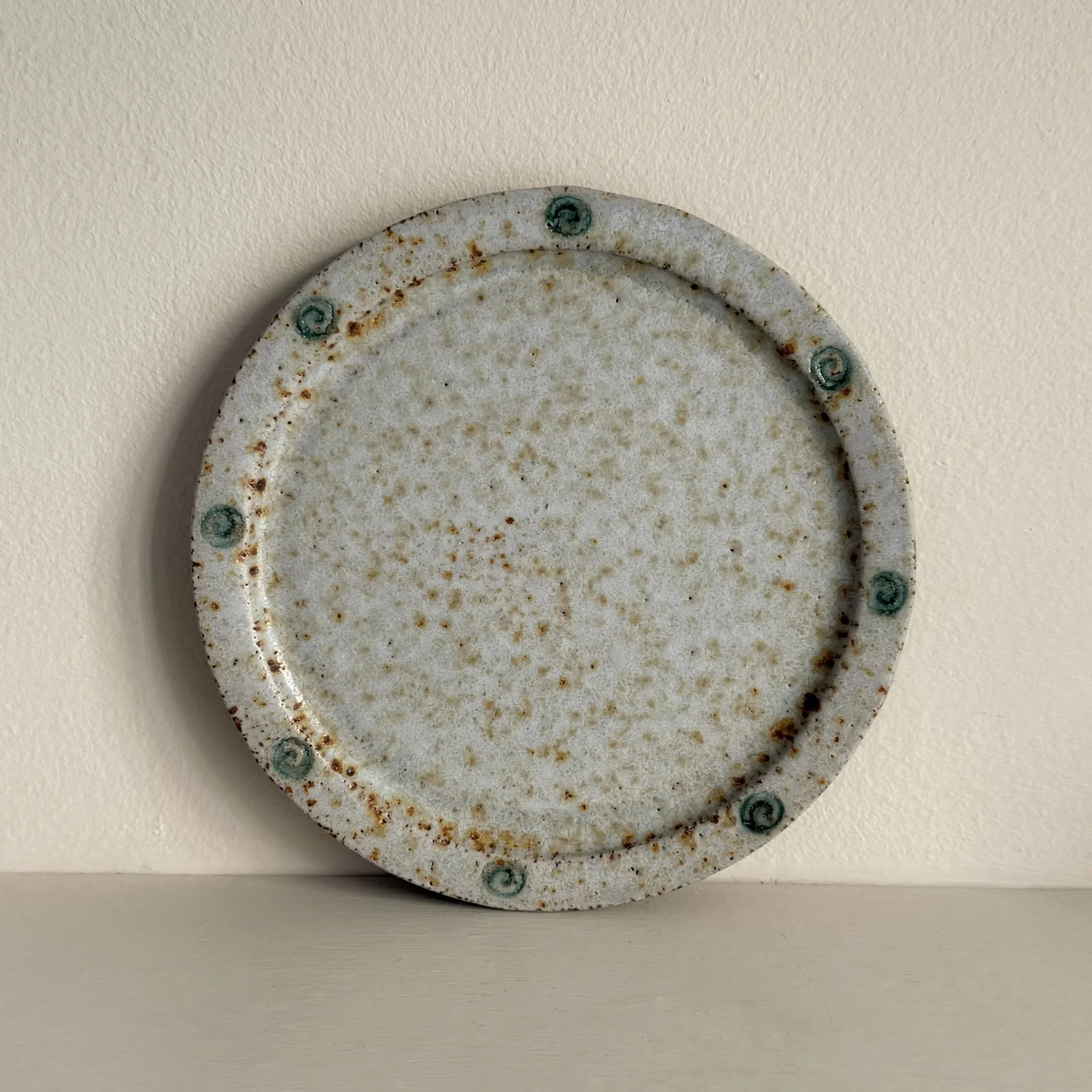 Speckled Stoneware Side Plate
