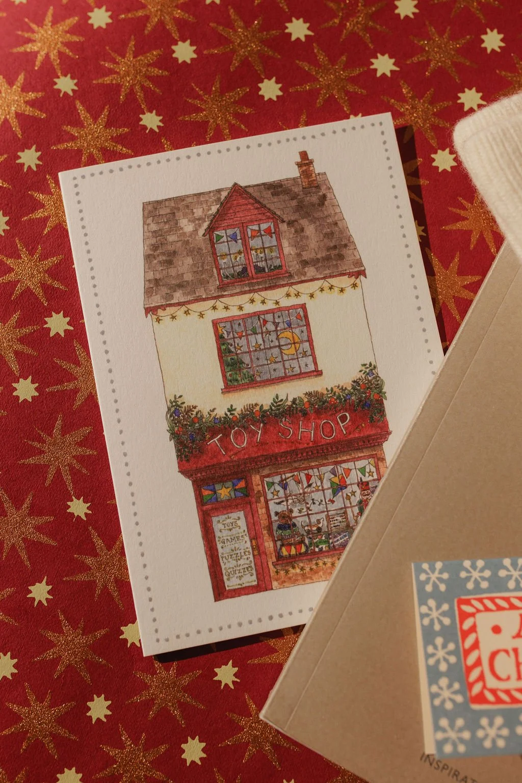 Toy Shop Christmas Card Form Lifestyle Store