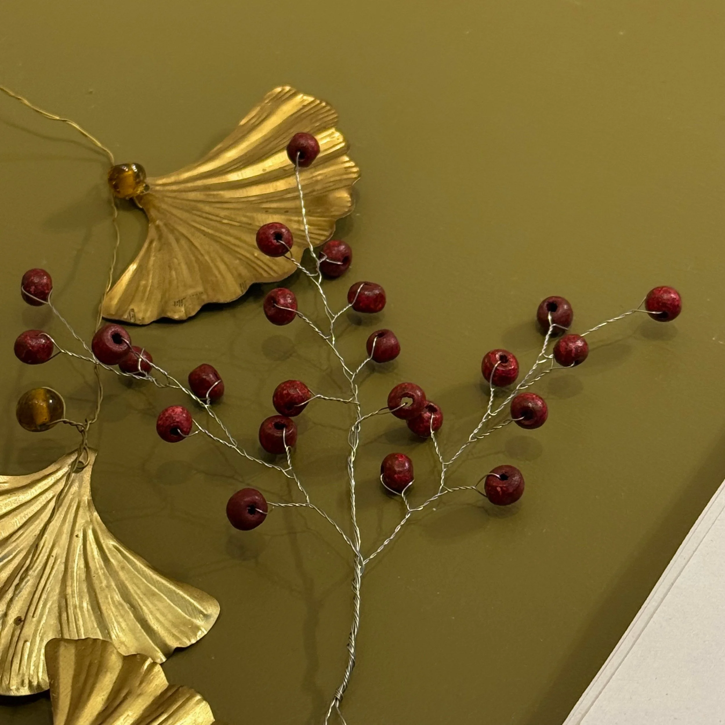 Handmade Christmas Beaded Decoration