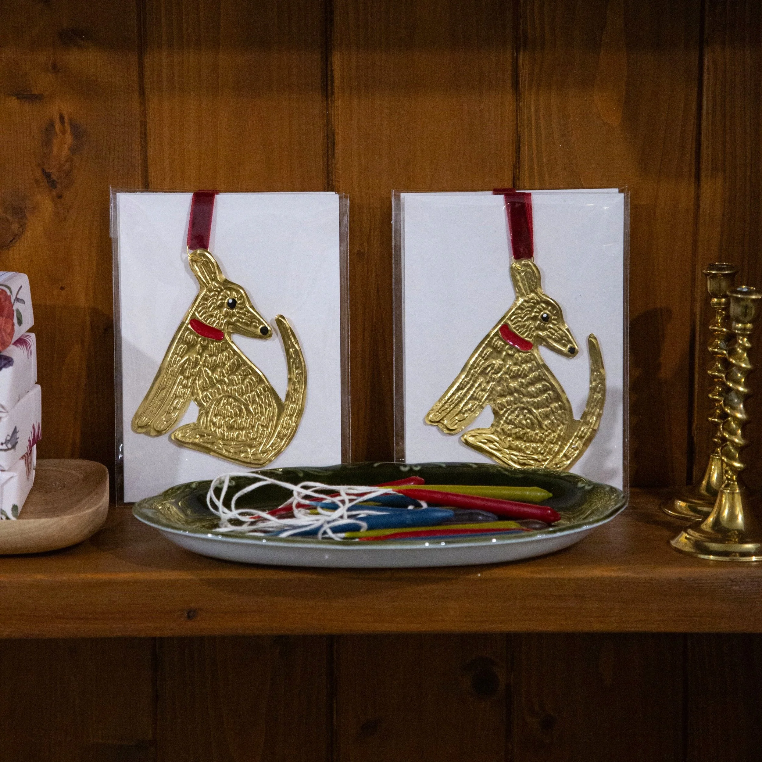 Embossed Tin Christmas Decorations