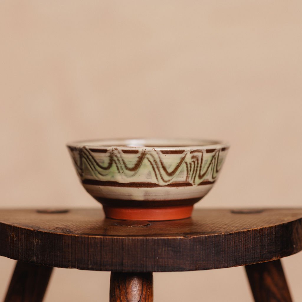 Slipware Small Side Bowl