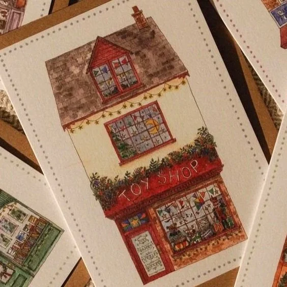 Toy Shop Christmas Card