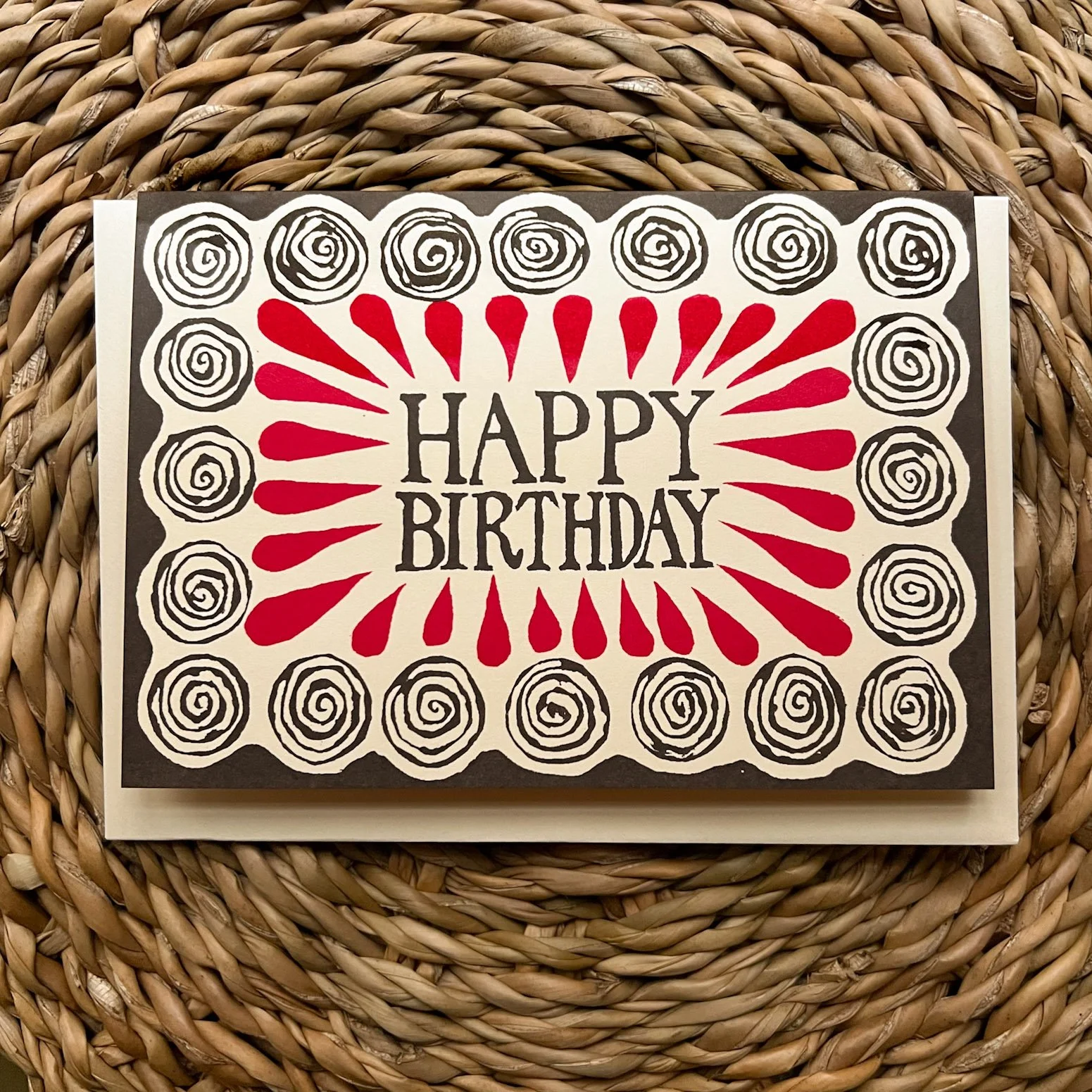 Cambridge Imprint Happy Birthday Card