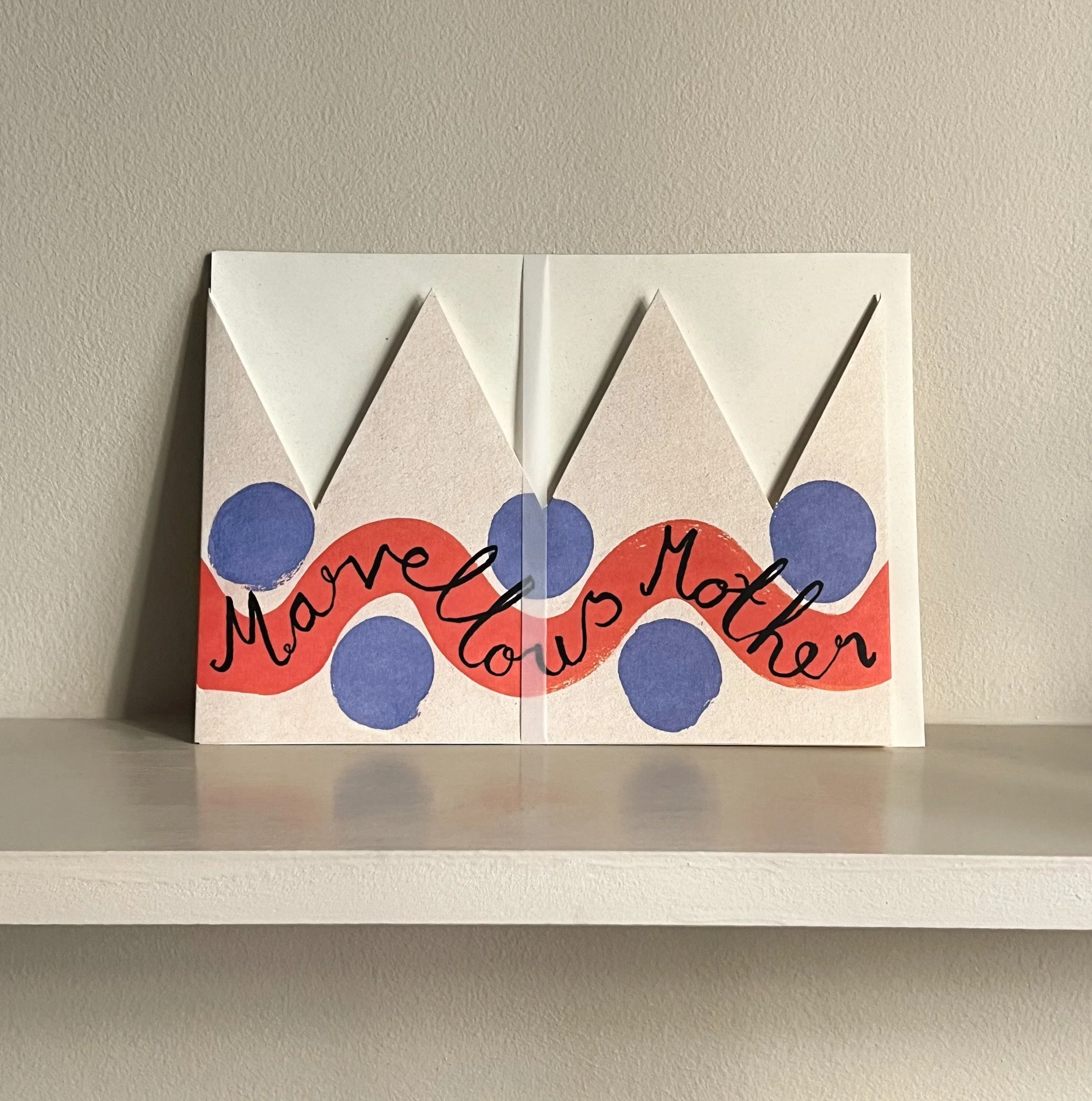 Hadley Paper Goods Marvellous Mother Hat Card