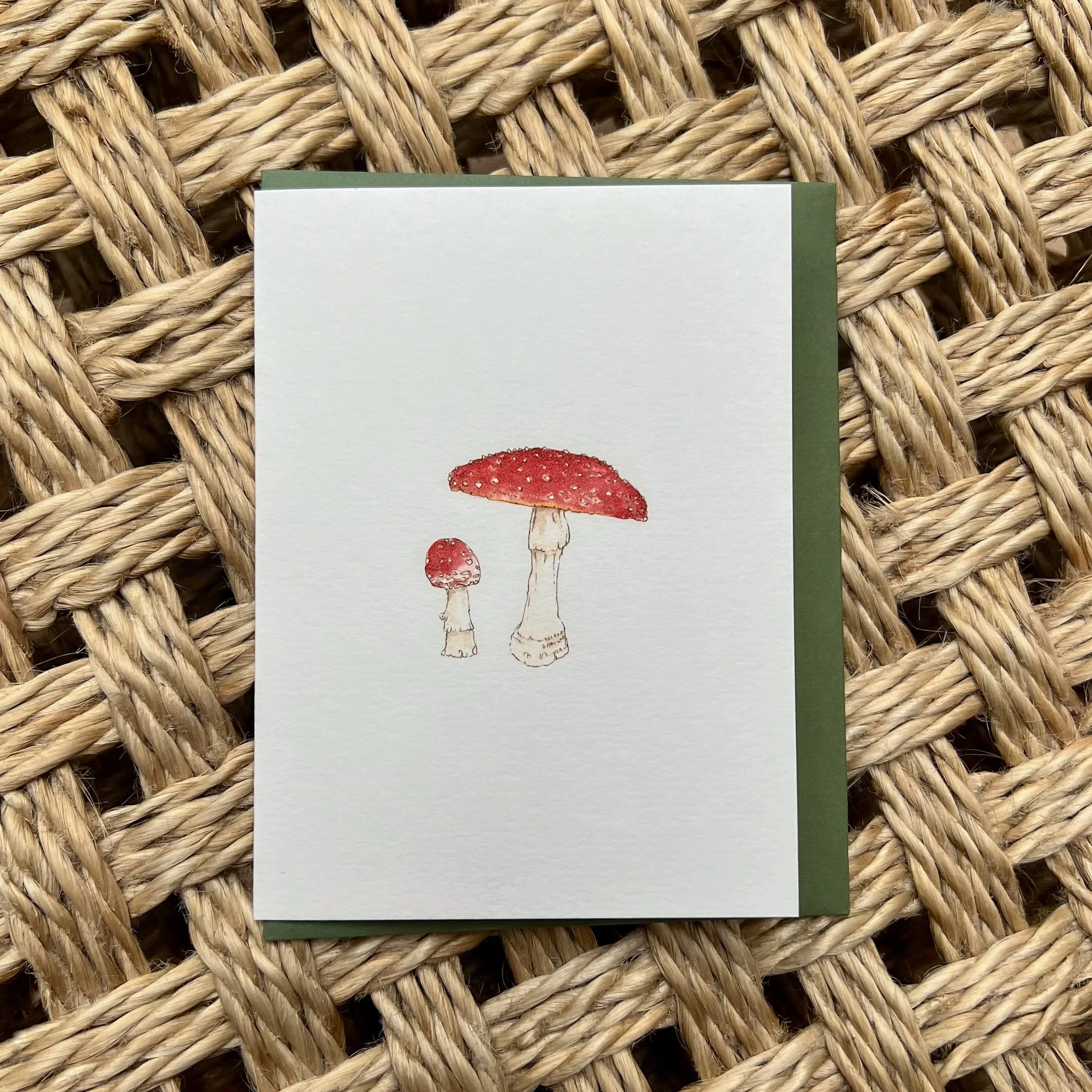 Toadstools Petite Card